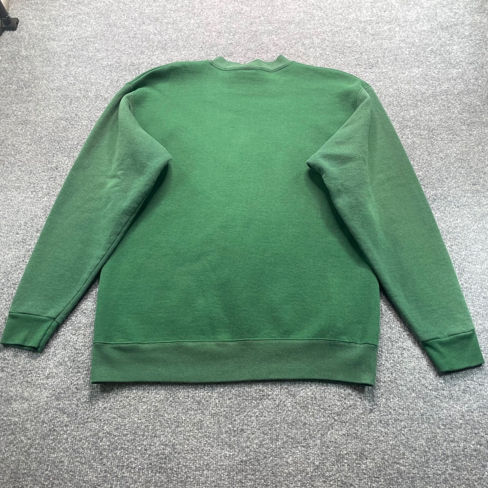 Oneita Sweatshirt Mens Large Green Pagosa Springs Colorado Elk Vintage USA Made - Picture 2 of 8